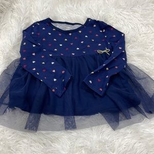 Carters tutu shirt